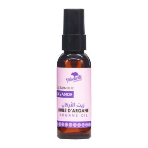 Huile d'argane cosmétique à l'huile essentielle de la lavande 50ml